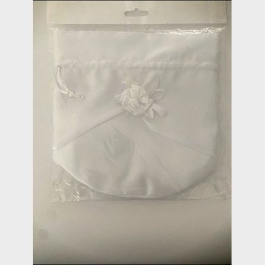 Strømpebånd, brudetaske og ringpude