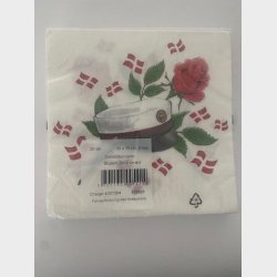 Servietter student i 5 varianter