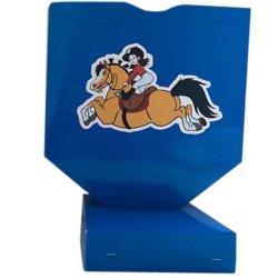 Sangskjuler hest og rytter