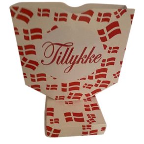 Sangskjuler flag og Tillykke