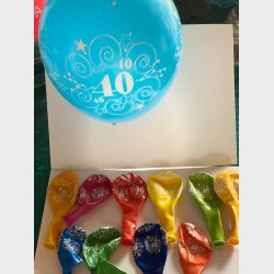 Ballon 40 r i flere farver