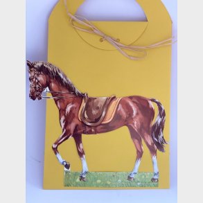 Sangskjuler brun hest psat pose