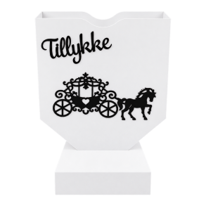 Sangskjuler brudekaret samt tillykke