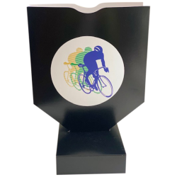 Sangskjuler cykelrytter