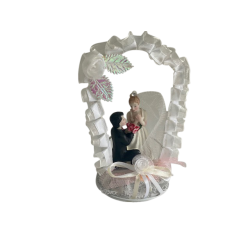 Kagefigur brudepar i portal 4 varianter