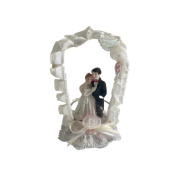 Kagefigur brudepar i portal 4 varianter